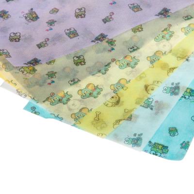 China Hot Selling Super Soft Hydrophilic SSS / SS Waterproof Printed Non Woven Fabric Material for sale