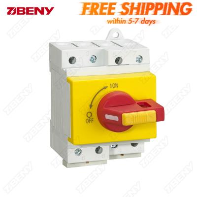 China ZJBENY 1000V Commercial DC Isolators For Disconnecting Solar PV Arrays for sale