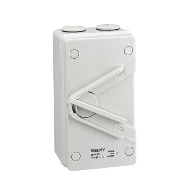 China IP66 20A 63A AC Isolator Switch BYA-63 for sale