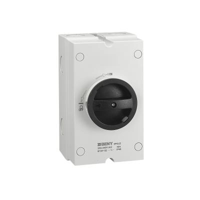 China 3P 230V 440V AC Isolator Switch Enclosed AC Power Disconnect Switch For AC Application BYAF-32 3Poles for sale