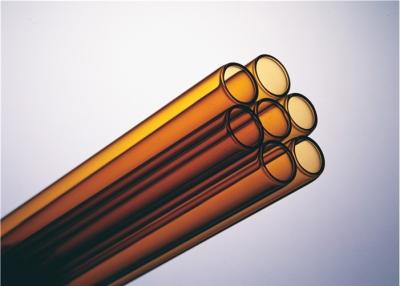 China Brown Borosilicate Glass Tubing , Medicinal Borosilicate Glass Containers for sale