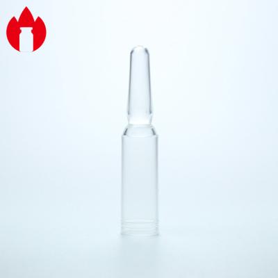 China 1.5ml klären kosmetische PETG-Plastikampulle zu verkaufen