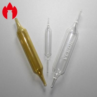 China Bilden Sie einen freien Raum oder eine Einspritzungs-Glas-Ampulle Amber Medicals 1ml zu verkaufen