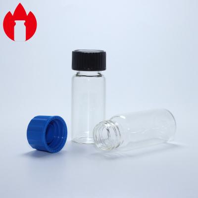 Cina Chiaro vetro Vial With Plastic Cap 10ml della bocca della vite di 18mm in vendita