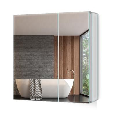 China Modern Hot Selling Medicine Mirror Cabinet With Large Storage And Adjustable Shelves For Bathroom for sale