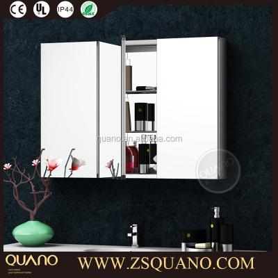 China Contemporary Mirror Type Metal Bathroom Cabinet With Mirror Door for sale