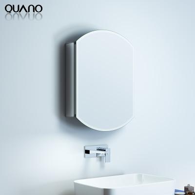 China Modern Wall Mounted Oval Shape Bathroom Medicine Cabinet for sale