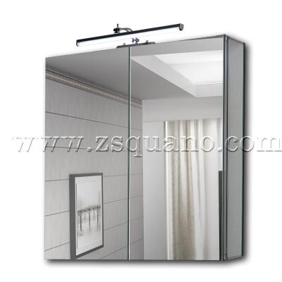 China TOP 10 Manufacturers Contemporary Bathroom Cabinet With LED Lamp for sale