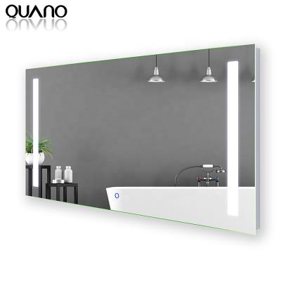 China Feature Illuminated Bright Bathroom Lighted LED Mirror for sale