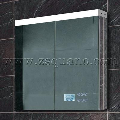 China Modern Bluetooth Smart Mirrored Cabinet With Radio for sale