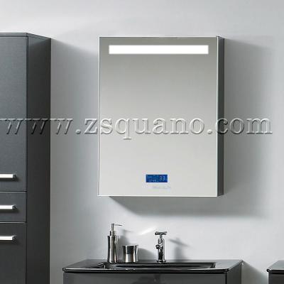 China Modern Bright Mirrored Cabinets With Bluetooth Speaker for sale