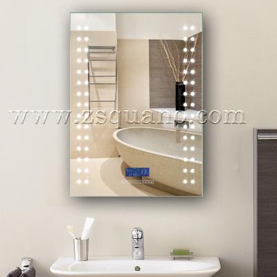 China Hot Sale Bathroom Illuminated Backlit Mirror With Speaker for sale