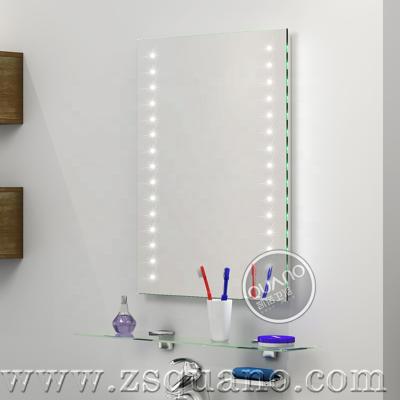 China Small LED battery light mirror with battery power for sale