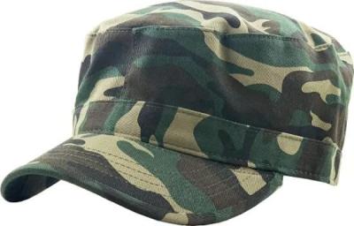 China Customized Army Cap Basis Militär-Stil Hut 100% Atmung Baumwolle Plain Flat Top Twill zu verkaufen