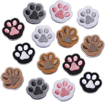 China Patches de bordado de hierro personalizado Emblema de animales Patch de logotipo bordado en venta