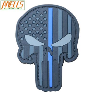 China Rubber Tactical Morale PVC Patch 3D Logo Personalized Eco Friendly For Hats for sale