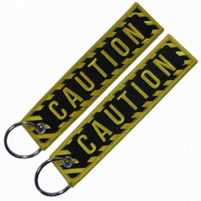 Κίνα Προωθητική δώρων υφαμένη Keychains βασική αλυσίδα αυτοκινήτων κεντητικής υφάσματος ετικεττών συνήθειας φτηνή αεριωθούμενη προς πώληση