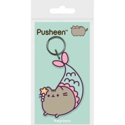 Китай Шкентеля ключевого кольца PVC PUSHEEN дизайн РУСАЛКИ резинового ключевой цепной продается