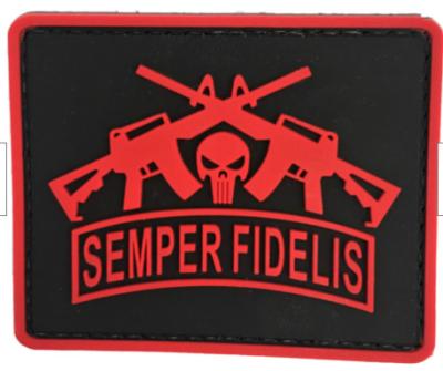 Chine USMC Semper Fidelis Marine Corps Red PVC Patch (Recon SOI Motor T MCRD) 1200 à vendre