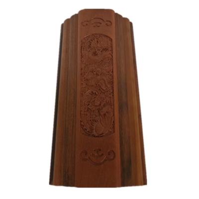 China Customization Manufacturers directly supply sandalwood coffins boutique yellow sandalwood casket urn for sale