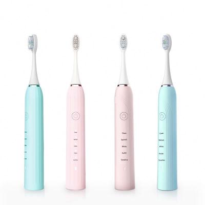 China Waterproof Safe Battery Operated Sonic Vibration Kids Electric Toothbrush Smart for sale