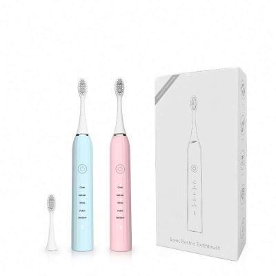 China New Arrival Battery Operated Item Customized Logo Electric Rechargeable Sonic Toothbrush for sale