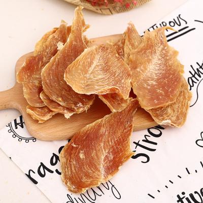 China Viable Dry Dog Food Chicken Jerky Strip Adult Pet Food Dog Treats for sale