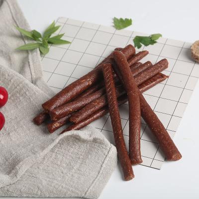 China Sustainable Premium Beef Stick Healthy Meat Treats For Dogs Pet Food Dog Treats for sale