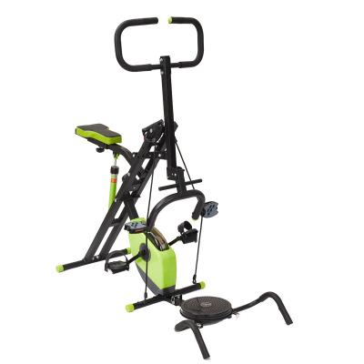 China Home Use Control Silent Magnetic Riding Machine With Twist Waist Disc, Fashionable Spinning Bike for sale