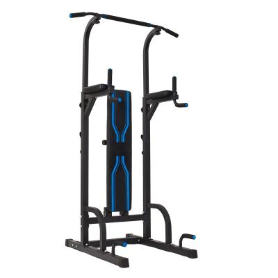 China Horizontal Bar Logo Indoor Customized Available Multi Function Power Tower Pull Up Bar Station Mobile Exercise Equipment for sale