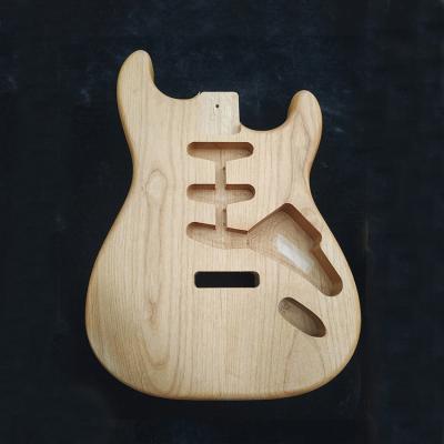 China GUITAR 2 Piece Replacement Electric Guitar Body Barrel Ash Strat SSS St Guitar Unfinished Body For Sale for sale