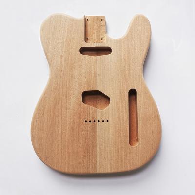 China TL DIY Guitar White Solid Unfinished Body Electric Guitar GUITAR Body Custom Alder Barrel for tl guitar luthier for sale