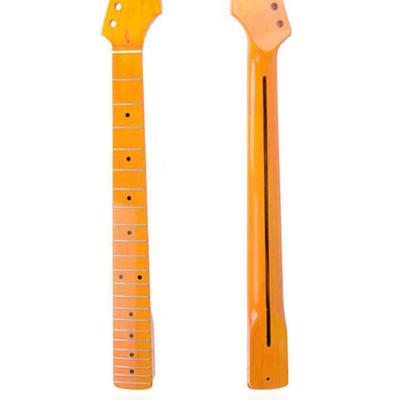 China GUITAR 22 Fret Replacement Neck Vintage Canadian Maple St Guitar Nitro Guitar Neck For Sale for sale