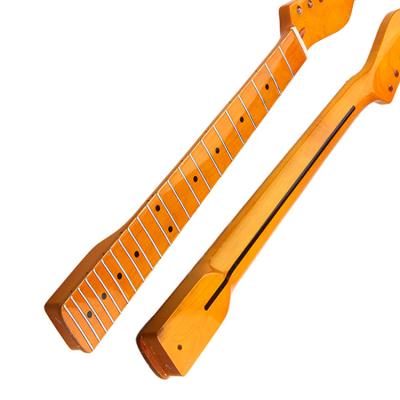 China Vintage wholesale diy tint Canadian electric guitar neck 22 fret maple tl style guitar neck replacement for sale