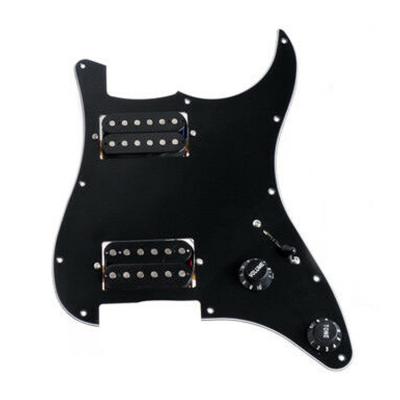 China HH Loaded HH Prewired St Guitar Pickguard with Humbucker Pickups Tuned for Beginner Electric Guitar for sale