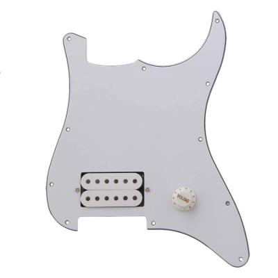 China Prewired Guitar H Pickguard with 1 Humbucker Pickup for Beginning St Electric Guitar for sale