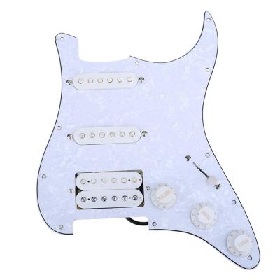 China SSH Loaded SSH Early Pickguard Guitar With Prewired Quiet Ceramic Pickup Scratch Plate Set For Early St Electric Guitar Part for sale