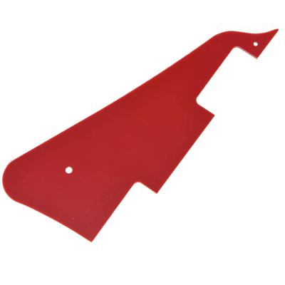 China Guitar 4ply Scratchplate LP Custom Red Electric Pickguard LP US standard guitar pickguard for guitar parts replacement for sale