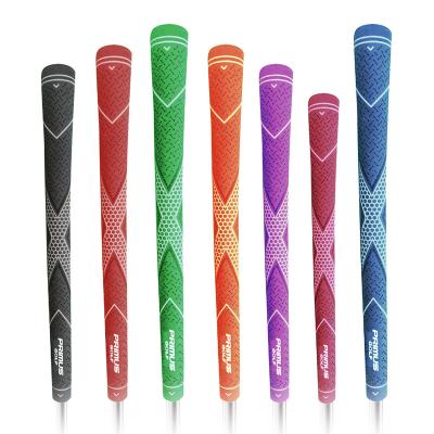 China Tour Non-Slip Custom Logo Golf Standard Golf Grips Various Color And Style OEM Golf Grips Custom for sale