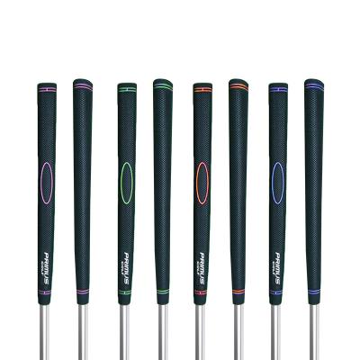 China Custom Logo Standard Size Rubber Golf Putter Grips Personalized Junior Golf Putter Grip for sale