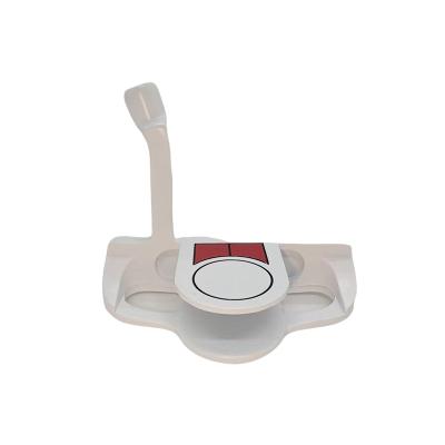 China Factory Supply White OEM Golf Putter Head Logo Printing Golf Club Factory Supply Customized Color Good for sale