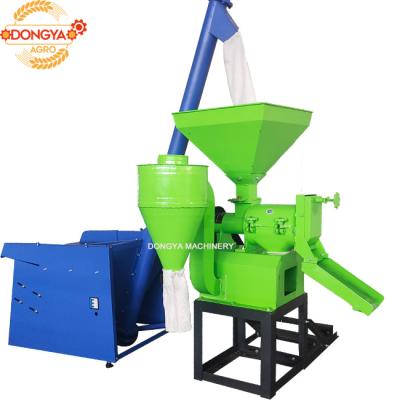 China Rice Mill Machine Portable 700kg/h Capacity With Elevator Matched zu verkaufen