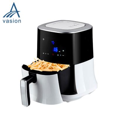 China With Over Deep Heat Protection Function OEM/ODM Vasion Basket 3.5L Touch Screen Digital No Oil Portable Air Fryer for sale