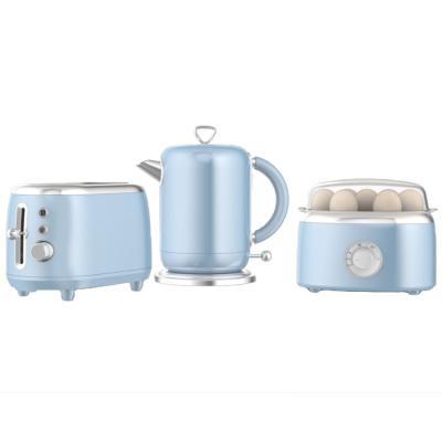 China Household breakfast maker set, electric toaster nut, kettle and toaster set for sale