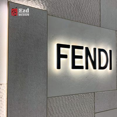 China Letras Luminosas Letras Luminosas EZD Letters Enseigne Lumineuse Simple Acrylic 3d Led Lighting Led Business Signs for sale