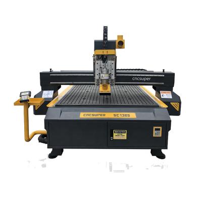 China Advertising Company High Performance 1325 Wood Woodworking Machine 3 Axis CNC Router for sale