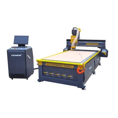 China Building Material Shops 1325 Heavy Duty Woodworking Engraving CNC Carving Router With Vacuum Table for sale