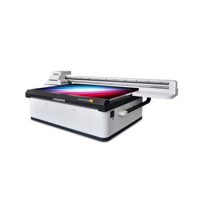 China Indoor Outdoor Advertising ID Card UV Rigid Wall Led Ink Flatbed Printer Digital Printing Machine for sale