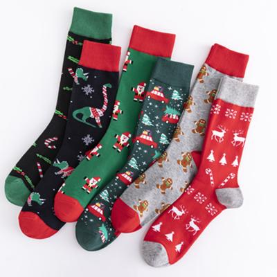 China Wholesale Cotton Funny Cute Animal Socks Custom Cotton Christmas Socks For Women for sale