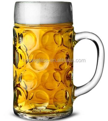 China Eco Friendly Beer Stein Glass 2 Pints for sale